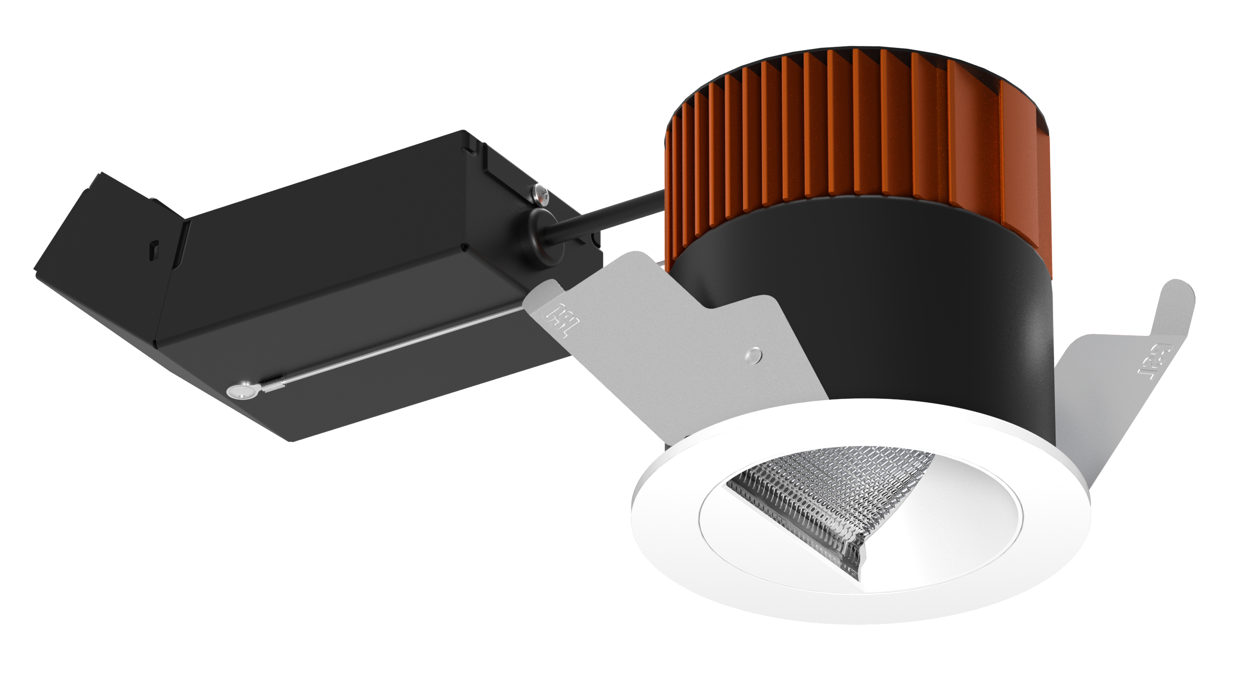 3" Fixed Remodel Wall Wash Round Trim Recessed Lighting