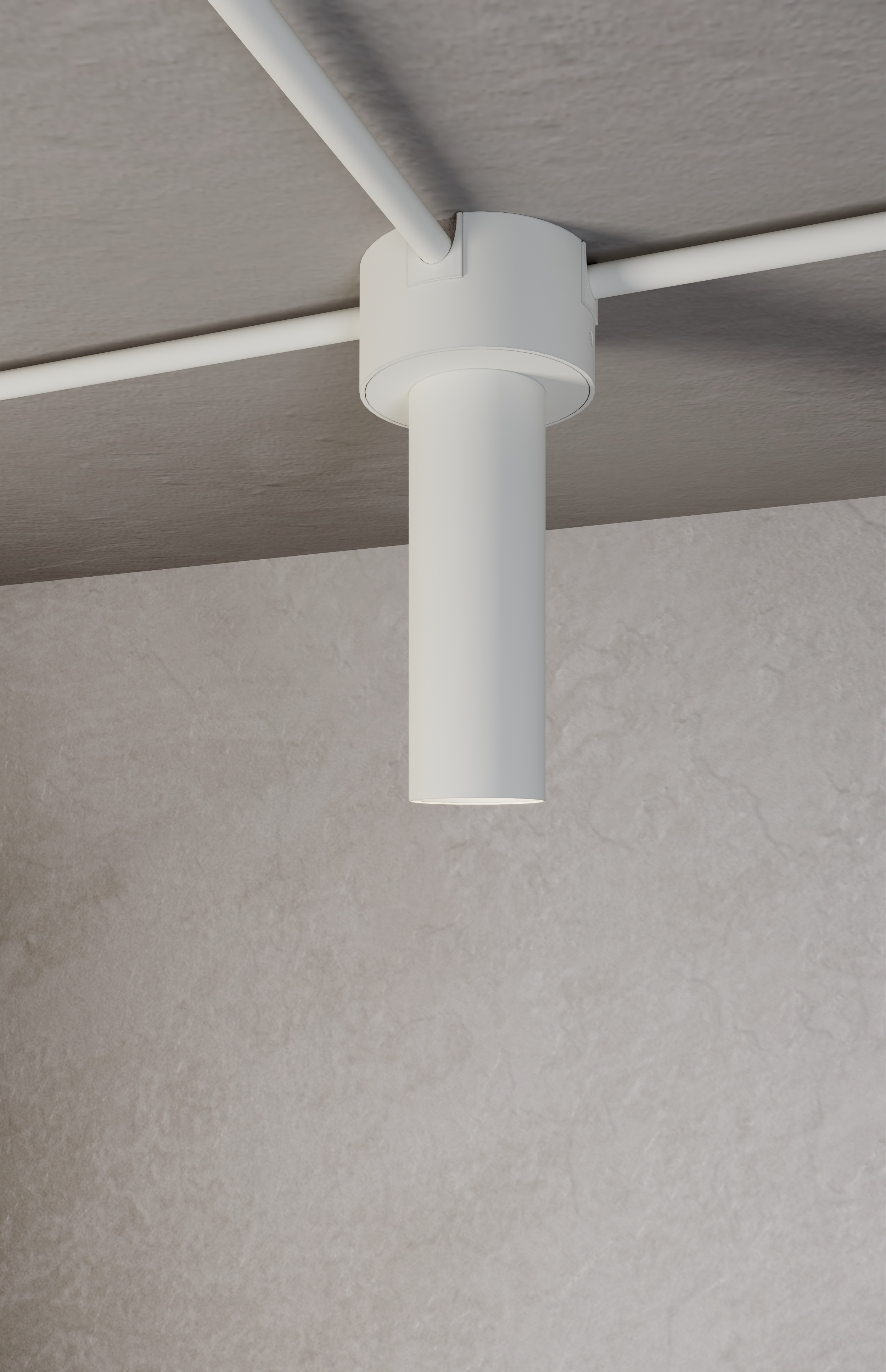 3" Round Conduit Flush Mount Lighting