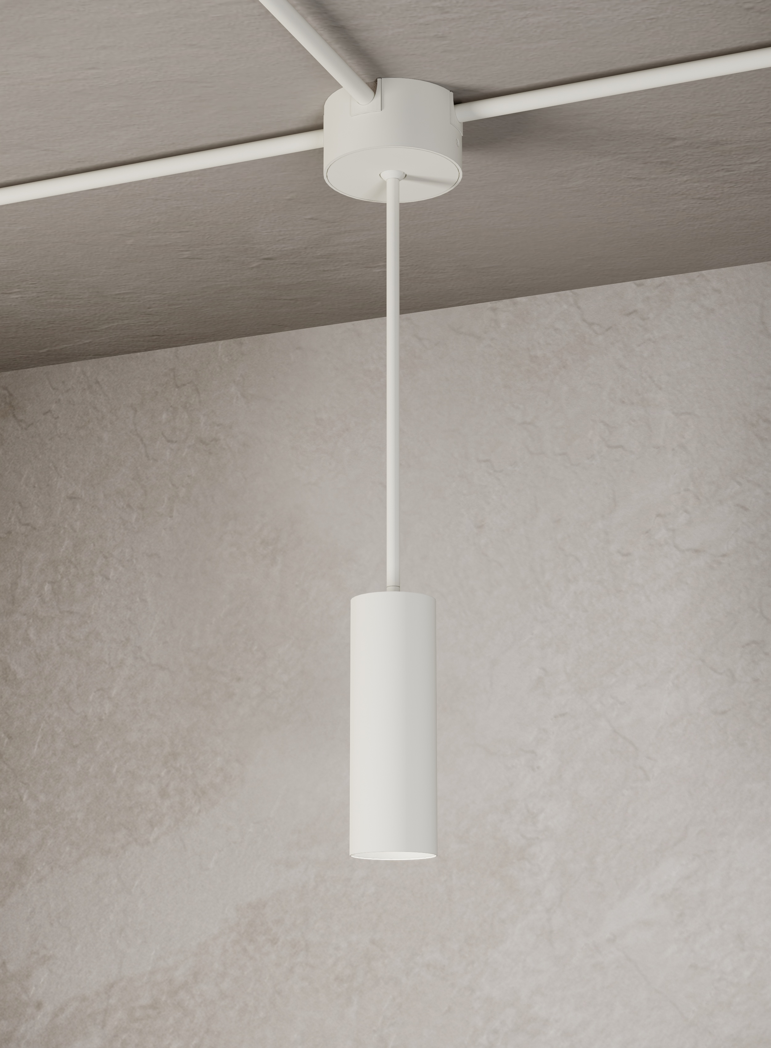 3" Round Conduit Stem Mount Lighting
