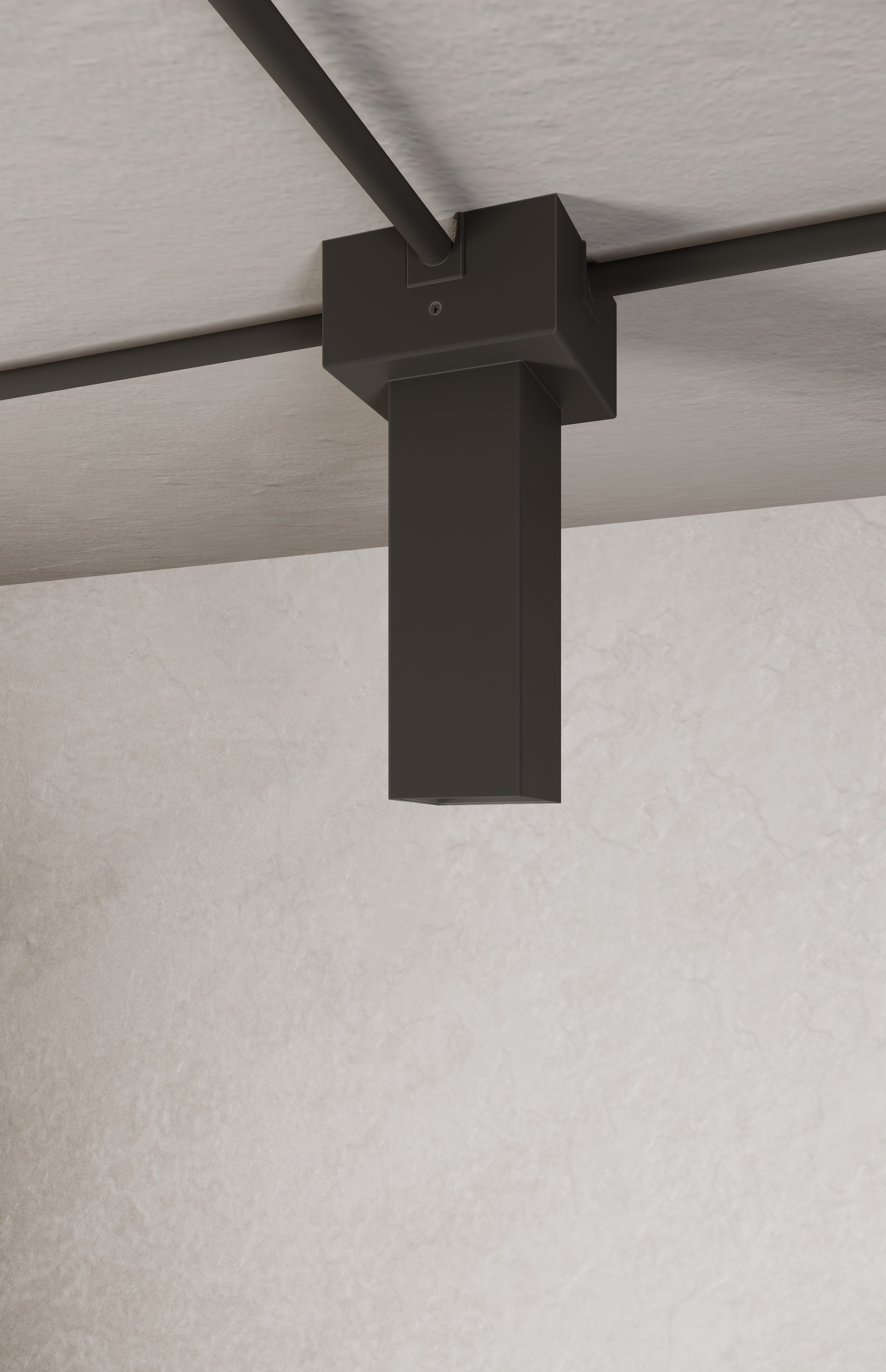 3" Square Conduit Flush Mount Lighting